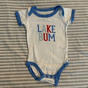 Lake Bum Summer Onesie